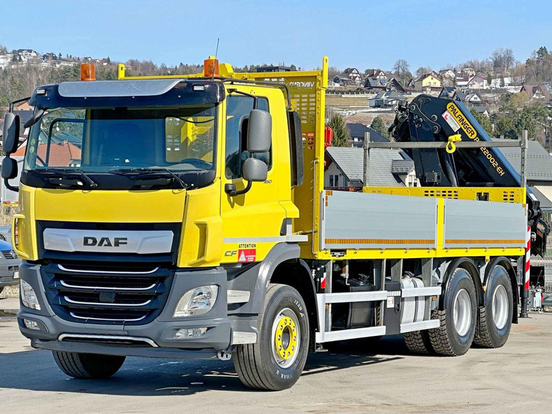 DAF CF 450 * PK 22002 - EH D + FUNK * 6x4 * TOP - Sal/ Açık kasa kamyon, Vinçli kamyon: fotoğraf 4 DAF CF 450 * PK 22002 - EH D + FUNK * 6x4 * TOP - Sal/ Açık kasa kamyon, Vinçli kamyon: fotoğraf 4