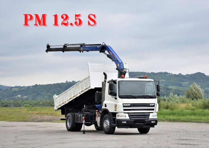 DAF CF 75.310 - Damperli kamyon, Vinçli kamyon: fotoğraf 1 DAF CF 75.310 - Damperli kamyon, Vinçli kamyon: fotoğraf 1