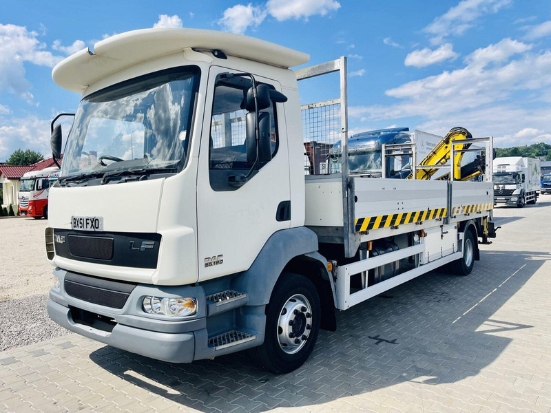 DAF LF 55 180 RHD Flatbed ATLAS AK 60.1 A2 Crane - Sal/ Açık kasa kamyon, Vinçli kamyon: fotoğraf 2 DAF LF 55 180 RHD Flatbed ATLAS AK 60.1 A2 Crane - Sal/ Açık kasa kamyon, Vinçli kamyon: fotoğraf 2