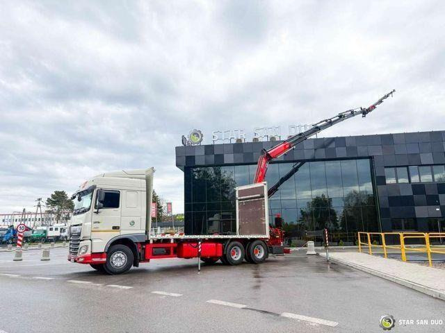 DAF XF 440 6x2 Fassi F365 FLY JIBCranePallet Grippe - Sal/ Açık kasa kamyon, Vinçli kamyon: fotoğraf 3 DAF XF 440 6x2 Fassi F365 FLY JIBCranePallet Grippe - Sal/ Açık kasa kamyon, Vinçli kamyon: fotoğraf 3
