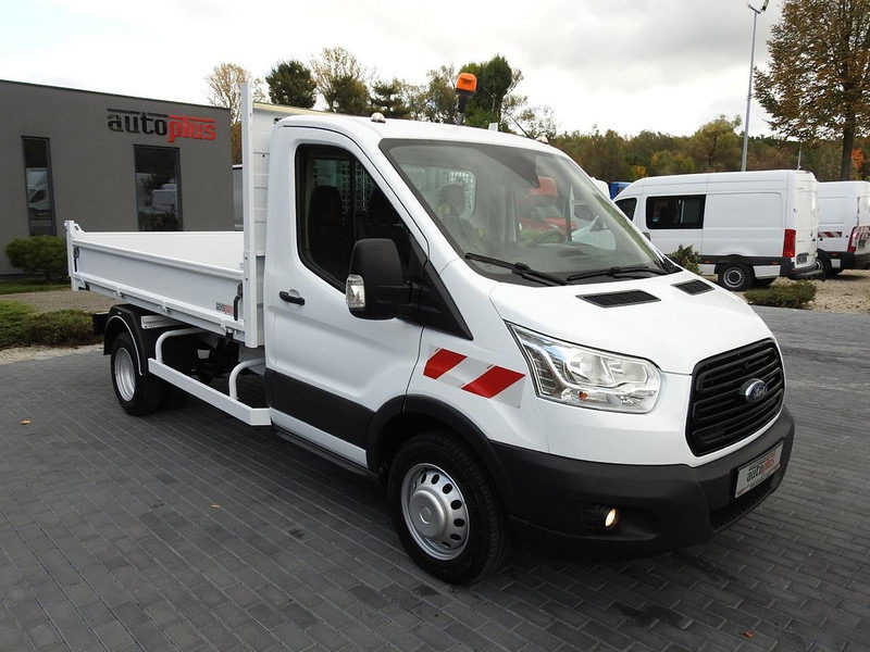 Ford TRANSIT WYWROTKA TEMPOMAT KLIMATYZACJA LEDY BLIŹNIACZE KOŁA  170 - Damperli kamyonet: fotoğraf 4 Ford TRANSIT WYWROTKA TEMPOMAT KLIMATYZACJA LEDY BLIŹNIACZE KOŁA  170 - Damperli kamyonet: fotoğraf 4