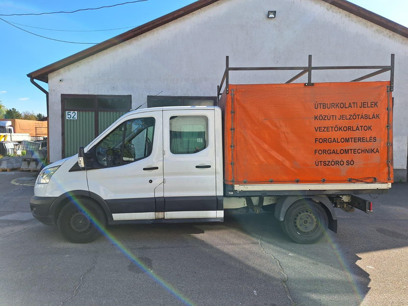 Ford Transit - Doka Pritsche + Plane - Tenteli kamyonet, Çift kabin kamyonet: fotoğraf 5 Ford Transit - Doka Pritsche + Plane - Tenteli kamyonet, Çift kabin kamyonet: fotoğraf 5