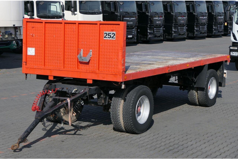 Fruehauf CODER / PRZYCZEPA DO BUDOWLANKI / Długość : 6 M / waga: 3900 kg - Platform/ Açık kasa römork: fotoğraf 1 Fruehauf CODER / PRZYCZEPA DO BUDOWLANKI / Długość : 6 M / waga: 3900 kg - Platform/ Açık kasa römork: fotoğraf 1