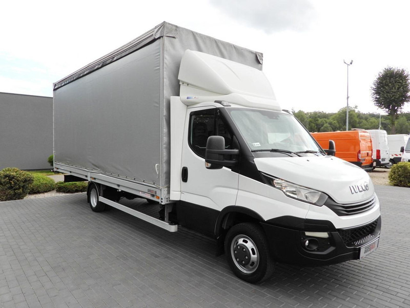 Iveco DAILY 50C15 PLANDEKA 12 PALET TEMPOMAT BLIŹNIACZE KOŁA KLIMATYZA - Tenteli kamyonet: fotoğraf 4 Iveco DAILY 50C15 PLANDEKA 12 PALET TEMPOMAT BLIŹNIACZE KOŁA KLIMATYZA - Tenteli kamyonet: fotoğraf 4