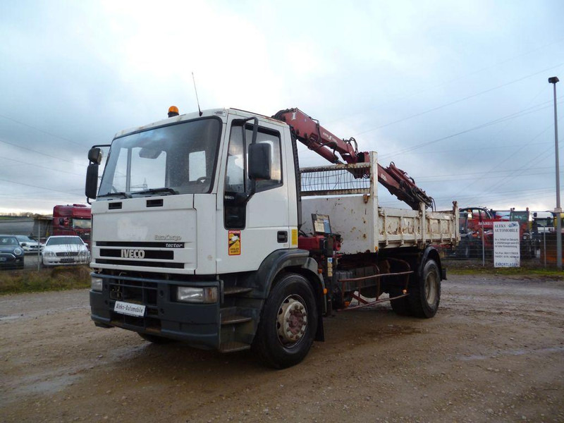 Iveco Eurocargo 180E24 - Damperli kamyon, Vinçli kamyon: fotoğraf 1 Iveco Eurocargo 180E24 - Damperli kamyon, Vinçli kamyon: fotoğraf 1