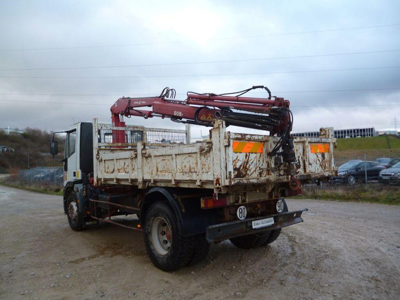 Iveco Eurocargo 180E24 - Damperli kamyon, Vinçli kamyon: fotoğraf 4 Iveco Eurocargo 180E24 - Damperli kamyon, Vinçli kamyon: fotoğraf 4