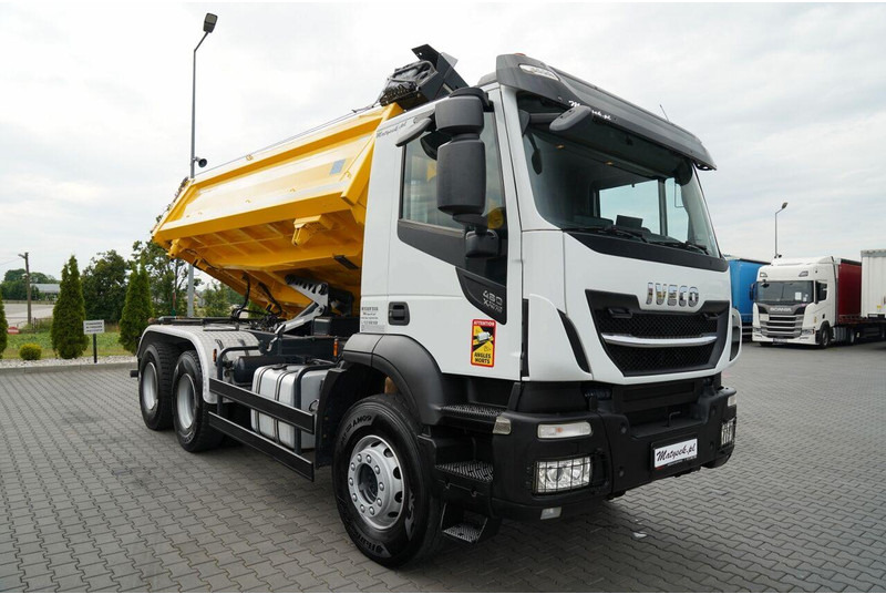 Damperli kamyon Iveco STRALIS X-WAY 480 / 6x4 / WYWROTKA DWUSTRONNA /  HYDROBURTA / BO: fotoğraf 17