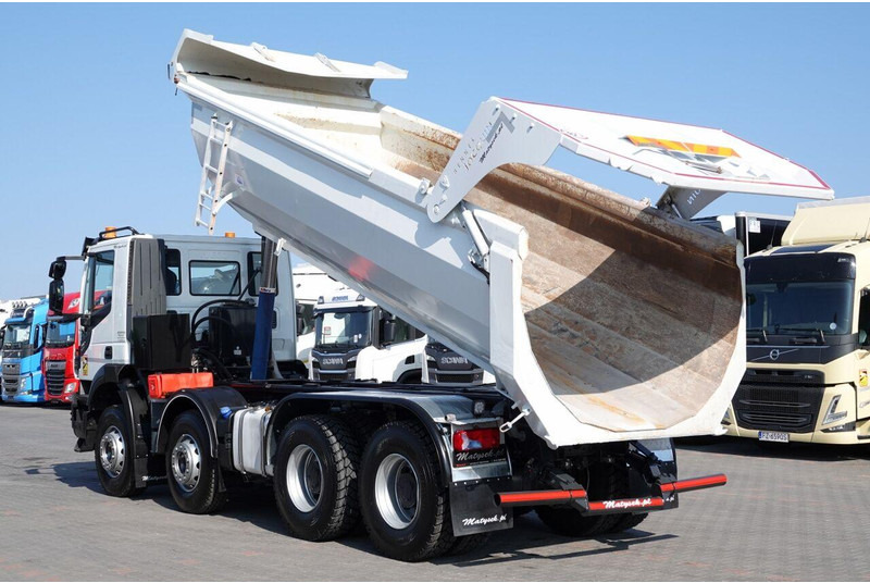 Iveco STRALIS X-WAY 480 / 8x4 / WYWROTKA TYLNOZSYP + HYDROKLAPA / OPON - Damperli kamyon: fotoğraf 2 Iveco STRALIS X-WAY 480 / 8x4 / WYWROTKA TYLNOZSYP + HYDROKLAPA / OPON - Damperli kamyon: fotoğraf 2