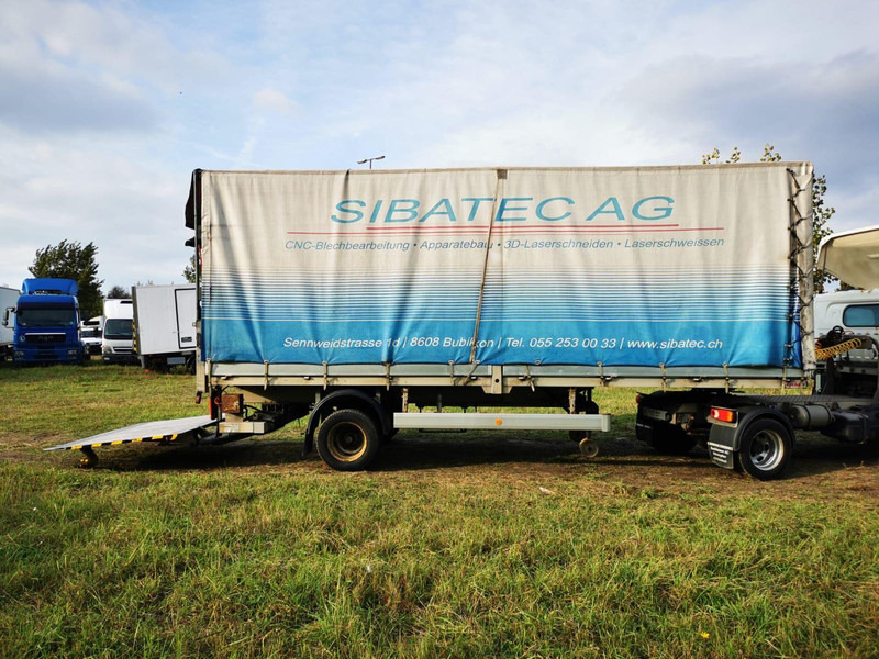 KRAPF BE Trailer Pritsche+Plane + LBW AHT1000 kg - - Tenteli dorse: fotoğraf 2 KRAPF BE Trailer Pritsche+Plane + LBW AHT1000 kg - - Tenteli dorse: fotoğraf 2