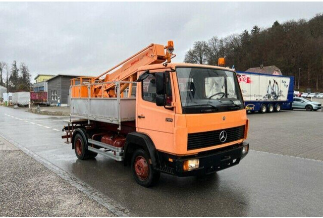 Mercedes-Benz 709 Bucket truck Wumag 14 m - Kamyon, Vinçli kamyon: fotoğraf 2 Mercedes-Benz 709 Bucket truck Wumag 14 m - Kamyon, Vinçli kamyon: fotoğraf 2