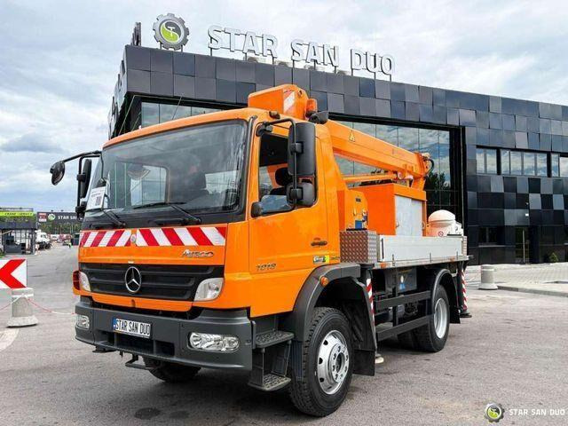 Mercedes-Benz ATEGO 4x4 1018 WUMAG WT 170 Platform Lift 17m - Kamyon, Vinçli kamyon: fotoğraf 3 Mercedes-Benz ATEGO 4x4 1018 WUMAG WT 170 Platform Lift 17m - Kamyon, Vinçli kamyon: fotoğraf 3