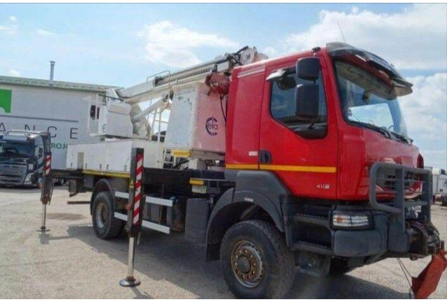Renault KERAX 410.19 4x4 Emelőkosaras Cela 17m - Kamyon, Vinçli kamyon: fotoğraf 3 Renault KERAX 410.19 4x4 Emelőkosaras Cela 17m - Kamyon, Vinçli kamyon: fotoğraf 3