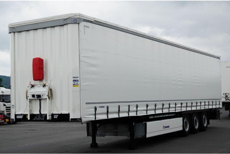 Krone FIRANKA / STANDARD / 2X OŚ PODNOSZONA / KOSZ NA PALETY / 2024 R - Tenteli dorse: fotoğraf 3 Krone FIRANKA / STANDARD / 2X OŚ PODNOSZONA / KOSZ NA PALETY / 2024 R - Tenteli dorse: fotoğraf 3