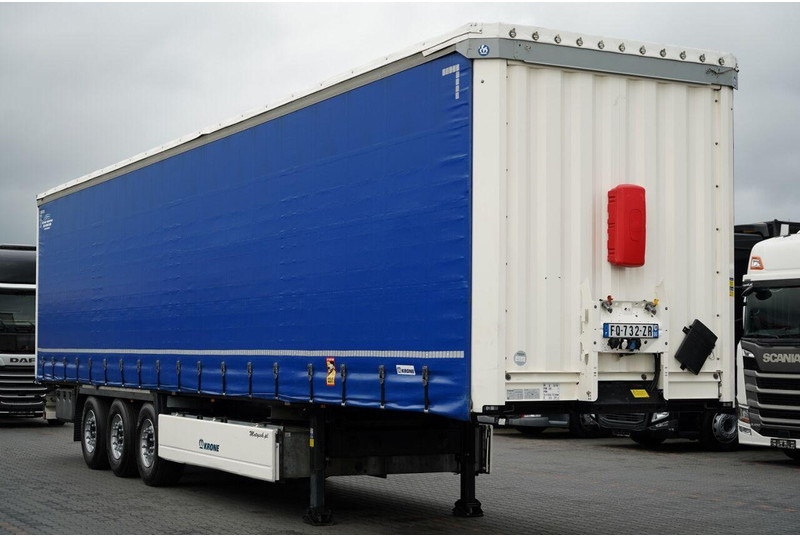 Krone FIRANKA / STANDARD / KOSZ NA PALETY / PLANDEKA ZBROJONA / SPROW - Tenteli dorse: fotoğraf 1 Krone FIRANKA / STANDARD / KOSZ NA PALETY / PLANDEKA ZBROJONA / SPROW - Tenteli dorse: fotoğraf 1