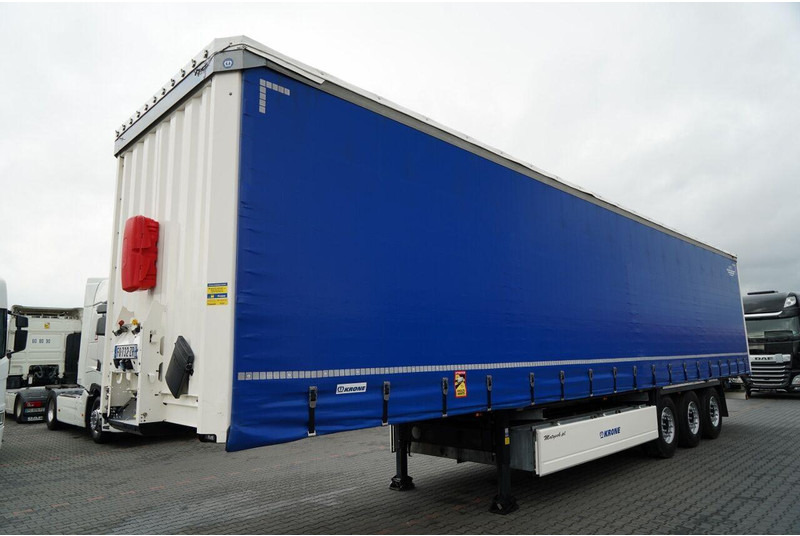 Krone FIRANKA / STANDARD / KOSZ NA PALETY / PLANDEKA ZBROJONA / SPROW - Tenteli dorse: fotoğraf 4 Krone FIRANKA / STANDARD / KOSZ NA PALETY / PLANDEKA ZBROJONA / SPROW - Tenteli dorse: fotoğraf 4