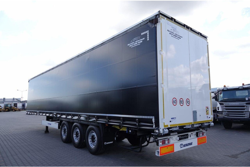 Krone FIRANKA / STANDARD / OPONY 100% / DACH PODNOSZONY / OŚ PODNOSZON - Tenteli dorse: fotoğraf 4 Krone FIRANKA / STANDARD / OPONY 100% / DACH PODNOSZONY / OŚ PODNOSZON - Tenteli dorse: fotoğraf 4