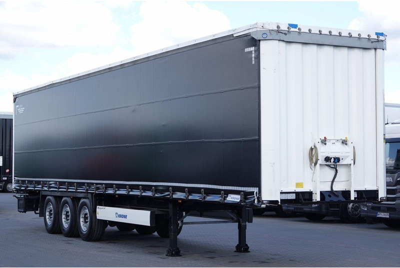 Krone FIRANKA / STANDARD / OPONY 100% / DACH PODNOSZONY / OŚ PODNOSZON - Tenteli dorse: fotoğraf 1 Krone FIRANKA / STANDARD / OPONY 100% / DACH PODNOSZONY / OŚ PODNOSZON - Tenteli dorse: fotoğraf 1