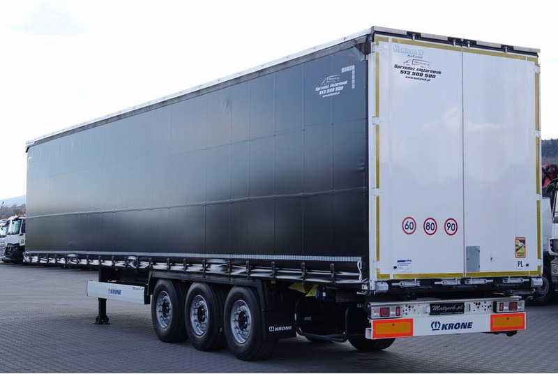 Krone FIRANKA / STANDARD / OPONY 100% / DACH PODNOSZONY / OŚ PODNOSZON - Tenteli dorse: fotoğraf 5 Krone FIRANKA / STANDARD / OPONY 100% / DACH PODNOSZONY / OŚ PODNOSZON - Tenteli dorse: fotoğraf 5