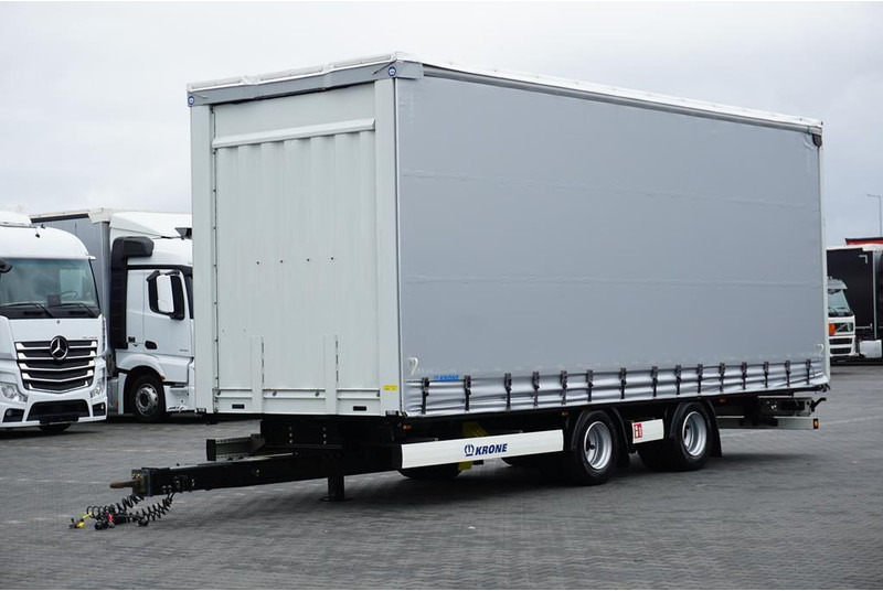 Krone / TANDEM / FIRANKA / 19 PALET / DŁ. 7,75 M - Tenteli römork: fotoğraf 2 Krone / TANDEM / FIRANKA / 19 PALET / DŁ. 7,75 M - Tenteli römork: fotoğraf 2