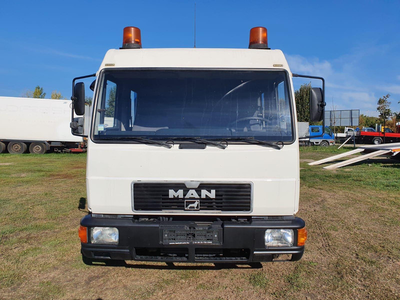 MAN 12.224 - Doka trailer - Sal/ Açık kasa kamyon: fotoğraf 3 MAN 12.224 - Doka trailer - Sal/ Açık kasa kamyon: fotoğraf 3