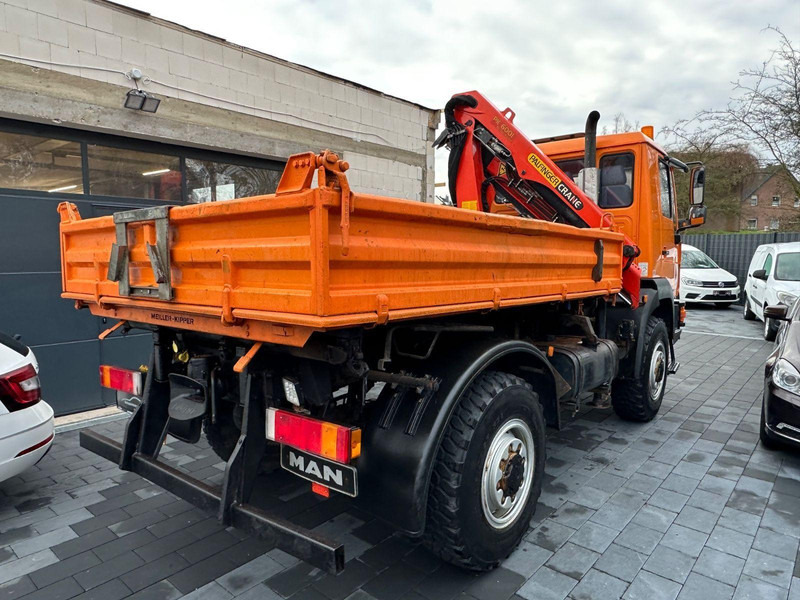 MAN LE 10.220 4X4 + Palfinger PK 6001 - Damperli kamyon, Vinçli kamyon: fotoğraf 4 MAN LE 10.220 4X4 + Palfinger PK 6001 - Damperli kamyon, Vinçli kamyon: fotoğraf 4