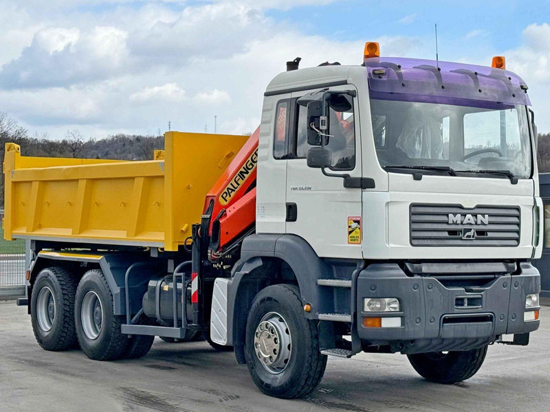 MAN TGA 33.350 * PK 12000 *6x4 * TOPZUSTAND - Damperli kamyon, Vinçli kamyon: fotoğraf 3 MAN TGA 33.350 * PK 12000 *6x4 * TOPZUSTAND - Damperli kamyon, Vinçli kamyon: fotoğraf 3