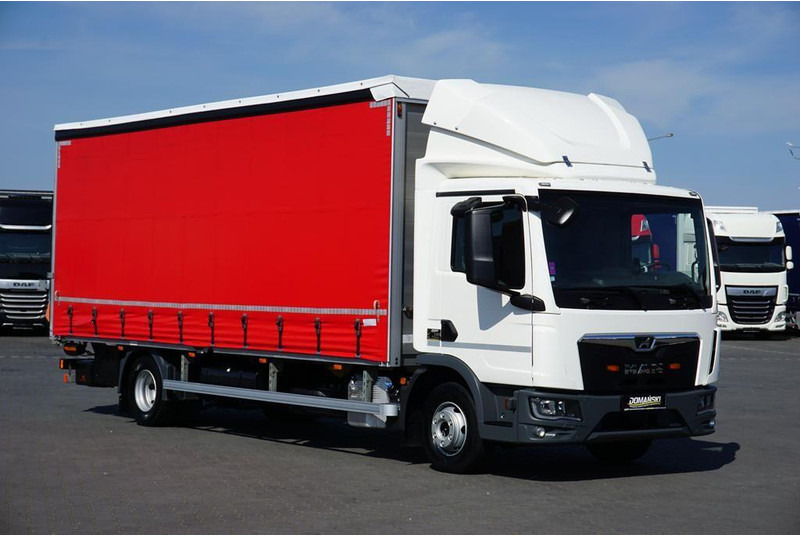 MAN TGL / 12.190 / E 6 / FIRANKA + WINDA / ŁAD. 6 525 KG / 16 PALET - Tenteli kamyon: fotoğraf 2 MAN TGL / 12.190 / E 6 / FIRANKA + WINDA / ŁAD. 6 525 KG / 16 PALET - Tenteli kamyon: fotoğraf 2