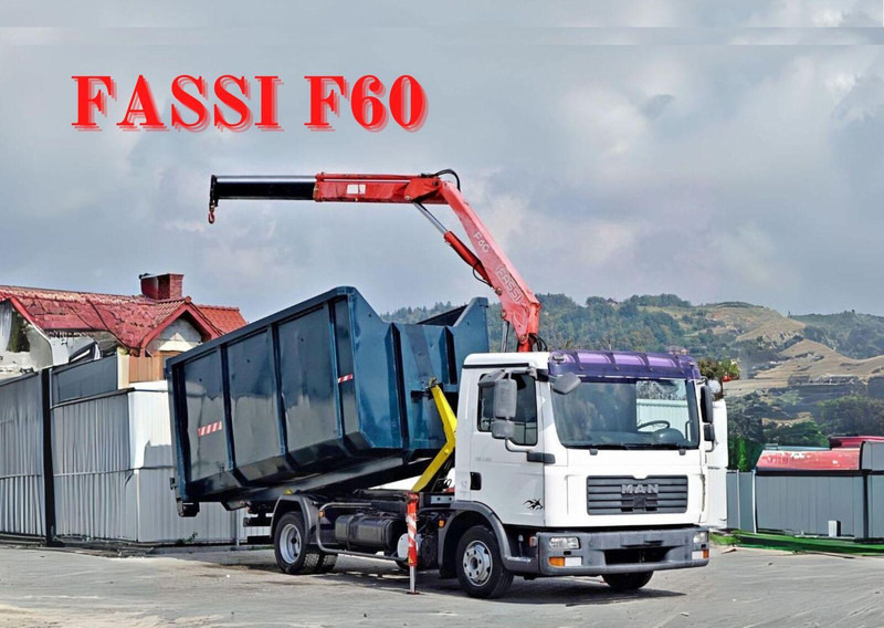 MAN TGL 7.150 + FASSI F60 * TOPZUSTAND - Damperli kamyon, Vinçli kamyon: fotoğraf 1 MAN TGL 7.150 + FASSI F60 * TOPZUSTAND - Damperli kamyon, Vinçli kamyon: fotoğraf 1