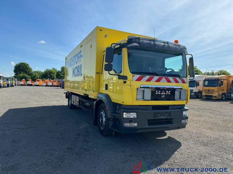 MAN TGM 15.250 Dünnschede Schadstoffmobil LBW 197TKM - Kapalı kasa kamyon: fotoğraf 2 MAN TGM 15.250 Dünnschede Schadstoffmobil LBW 197TKM - Kapalı kasa kamyon: fotoğraf 2