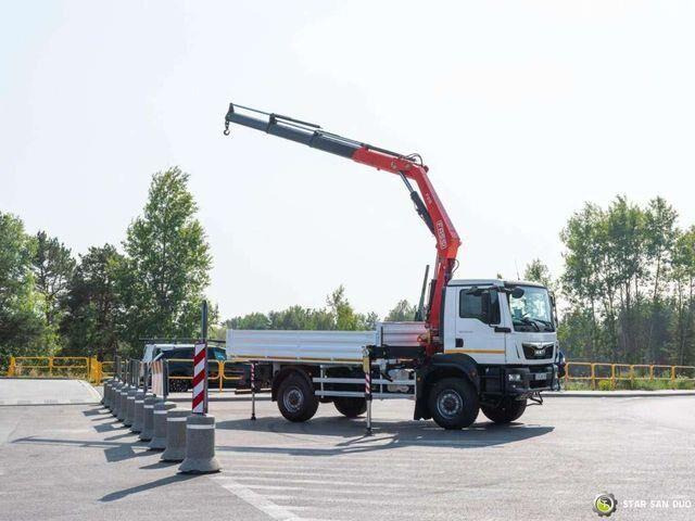 MAN TGM 18.250 4x4 Fassi F215A.0.23 Active HDS Cran - Sal/ Açık kasa kamyon, Vinçli kamyon: fotoğraf 4 MAN TGM 18.250 4x4 Fassi F215A.0.23 Active HDS Cran - Sal/ Açık kasa kamyon, Vinçli kamyon: fotoğraf 4