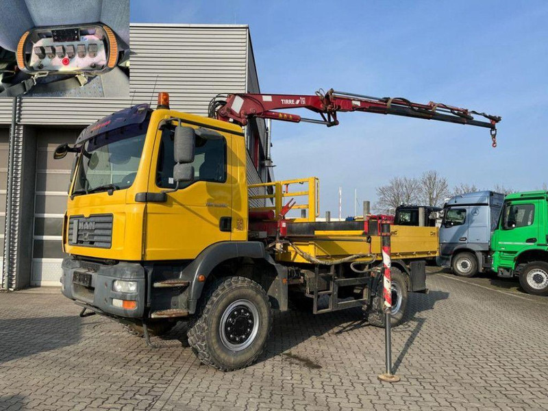 MAN TGM 18.280 4x4 Crane Tirre Euro 131 - Sal/ Açık kasa kamyon, Vinçli kamyon: fotoğraf 3 MAN TGM 18.280 4x4 Crane Tirre Euro 131 - Sal/ Açık kasa kamyon, Vinçli kamyon: fotoğraf 3