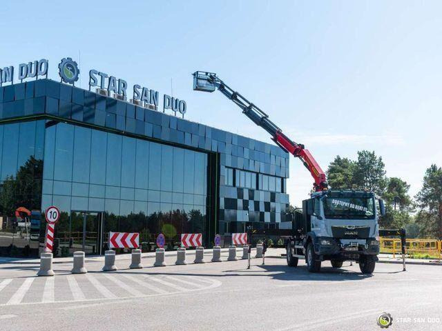 MAN TGM 18.320 4x4 PALFINGER PK 27002 Basket NEW ! - Sal/ Açık kasa kamyon, Vinçli kamyon: fotoğraf 2 MAN TGM 18.320 4x4 PALFINGER PK 27002 Basket NEW ! - Sal/ Açık kasa kamyon, Vinçli kamyon: fotoğraf 2