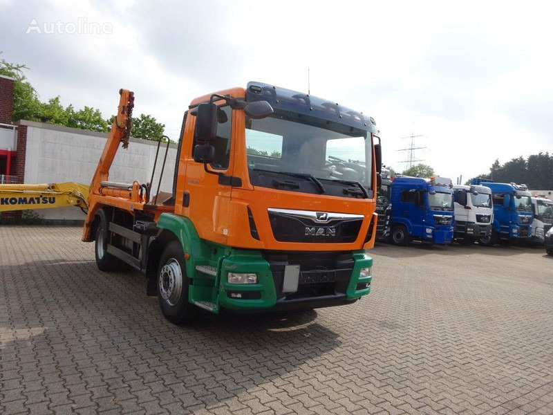 MAN TGM 18.340 Meiller AK12 MT Skip Loader - Hidrolift kamyon: fotoğraf 3 MAN TGM 18.340 Meiller AK12 MT Skip Loader - Hidrolift kamyon: fotoğraf 3