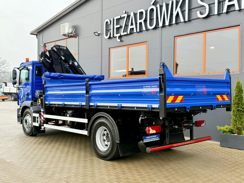 MAN TGM TGL TGS 18.250 // wywrotka 3-S + HDS HMF 1420 - K2 // bu - Damperli kamyon, Vinçli kamyon: fotoğraf 3 MAN TGM TGL TGS 18.250 // wywrotka 3-S + HDS HMF 1420 - K2 // bu - Damperli kamyon, Vinçli kamyon: fotoğraf 3