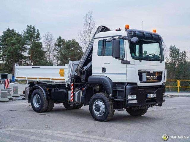 MAN TGS 18.360 4x4 HIAB 144 E-4 Crane Kipper - Damperli kamyon, Vinçli kamyon: fotoğraf 4 MAN TGS 18.360 4x4 HIAB 144 E-4 Crane Kipper - Damperli kamyon, Vinçli kamyon: fotoğraf 4