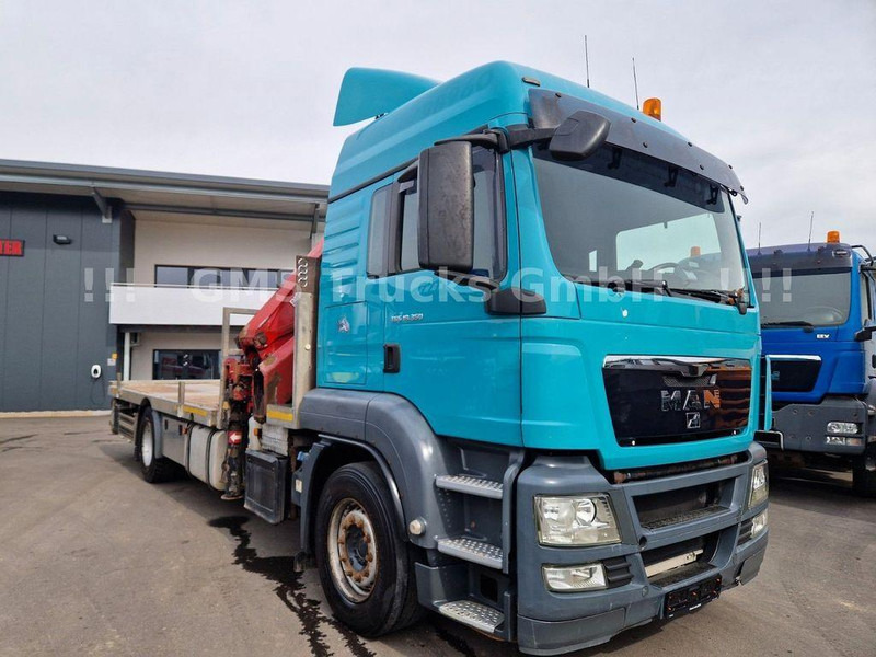 MAN TGS 18.360 Platform Crane HMF 2820 - Sal/ Açık kasa kamyon, Vinçli kamyon: fotoğraf 4 MAN TGS 18.360 Platform Crane HMF 2820 - Sal/ Açık kasa kamyon, Vinçli kamyon: fotoğraf 4