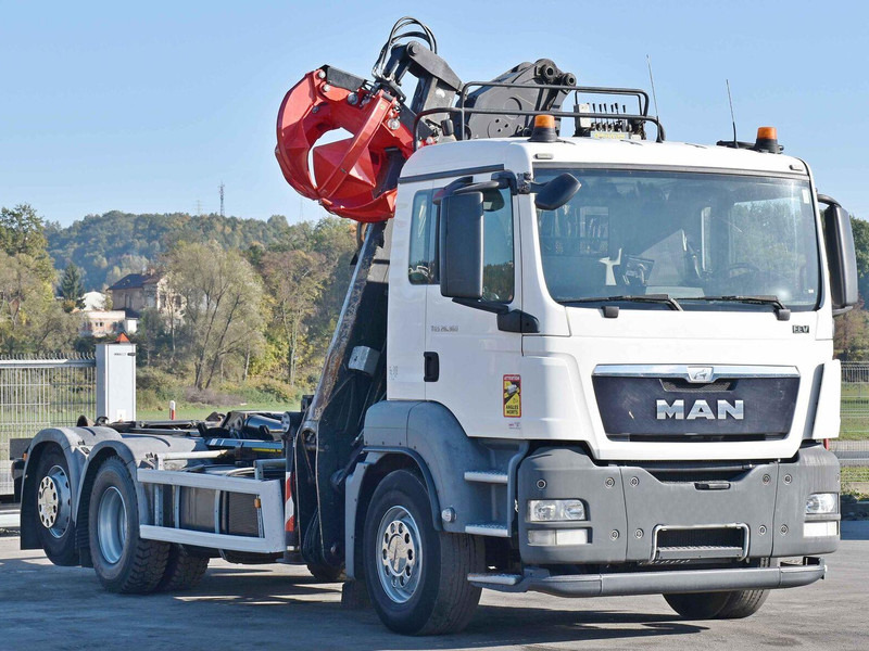 MAN TGS 26.360 - Kancalı yükleyici kamyon, Vinçli kamyon: fotoğraf 3 MAN TGS 26.360 - Kancalı yükleyici kamyon, Vinçli kamyon: fotoğraf 3