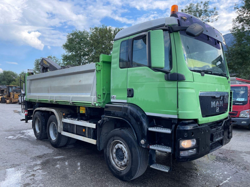 MAN TGS 26.400 6x4 Tipper + Crane PK 15002 - Damperli kamyon, Vinçli kamyon: fotoğraf 2 MAN TGS 26.400 6x4 Tipper + Crane PK 15002 - Damperli kamyon, Vinçli kamyon: fotoğraf 2