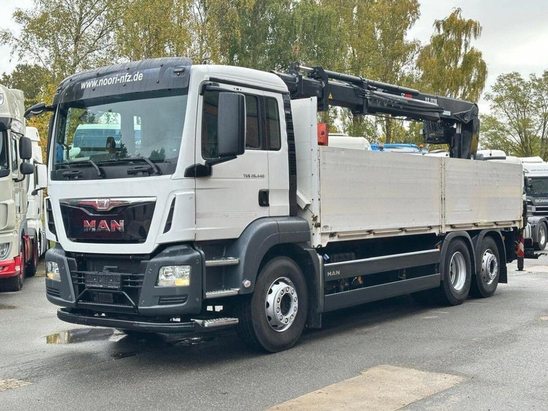 MAN TGS 26.440 6x2 Flatbed + Crane Hiab 177 K - Sal/ Açık kasa kamyon, Vinçli kamyon: fotoğraf 2 MAN TGS 26.440 6x2 Flatbed + Crane Hiab 177 K - Sal/ Açık kasa kamyon, Vinçli kamyon: fotoğraf 2