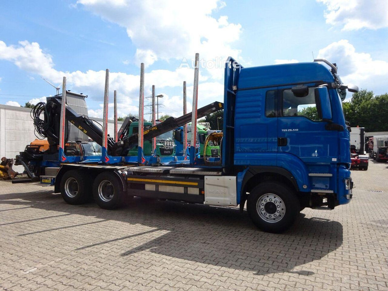 MAN TGS 26.510 - Timber truck+crane - Tomruk kamyonu, Vinçli kamyon: fotoğraf 5 MAN TGS 26.510 - Timber truck+crane - Tomruk kamyonu, Vinçli kamyon: fotoğraf 5