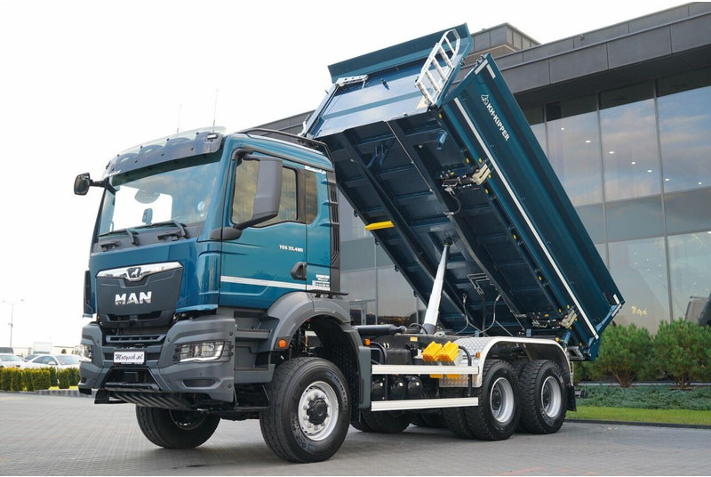 MAN TGS 33.480 / 6X6 / WYWROTKA 3 STRONNA / BORDMATIC / HYDROBURTA / - Damperli kamyon: fotoğraf 1 MAN TGS 33.480 / 6X6 / WYWROTKA 3 STRONNA / BORDMATIC / HYDROBURTA / - Damperli kamyon: fotoğraf 1