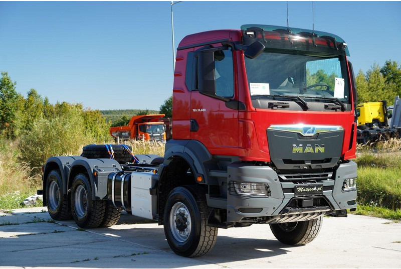 MAN TGS 33.480 / 6x6 / DO ZABUDOWY / FABRYCZNIE NOWY 2025 - Şasi kamyon: fotoğraf 3 MAN TGS 33.480 / 6x6 / DO ZABUDOWY / FABRYCZNIE NOWY 2025 - Şasi kamyon: fotoğraf 3