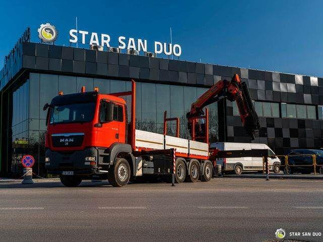 MAN TGS 35.400 PALFINGER PK 44002 WINCH TRIDEM KRAN - Sal/ Açık kasa kamyon, Vinçli kamyon: fotoğraf 5 MAN TGS 35.400 PALFINGER PK 44002 WINCH TRIDEM KRAN - Sal/ Açık kasa kamyon, Vinçli kamyon: fotoğraf 5