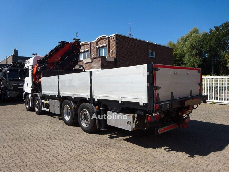 MAN TGS 35.480 - Flatbed + crane - Sal/ Açık kasa kamyon, Vinçli kamyon: fotoğraf 4 MAN TGS 35.480 - Flatbed + crane - Sal/ Açık kasa kamyon, Vinçli kamyon: fotoğraf 4
