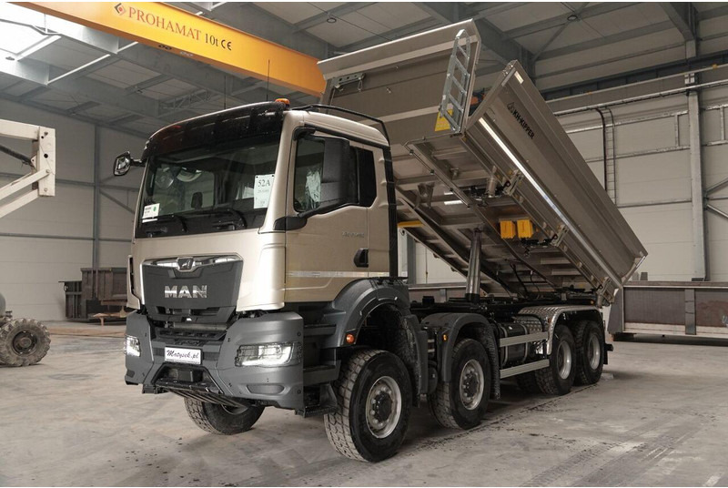 MAN TGS 41.480 / 8X8 / WYWROTKA 3 STRONNA / BORDMATIC / KH KIPPER / - Damperli kamyon: fotoğraf 1 MAN TGS 41.480 / 8X8 / WYWROTKA 3 STRONNA / BORDMATIC / KH KIPPER / - Damperli kamyon: fotoğraf 1