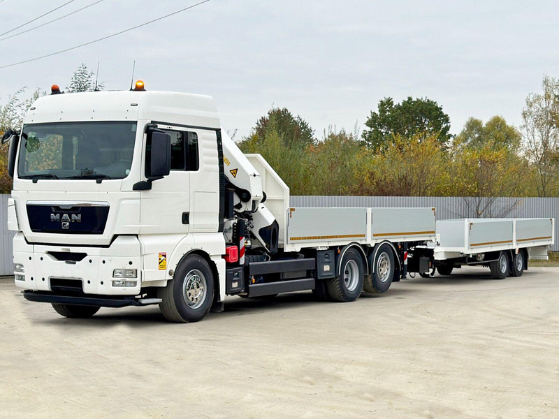 MAN TGX 26.440 * PK 41002-EH + FUNK + Anhänger*TOP - Sal/ Açık kasa kamyon, Vinçli kamyon: fotoğraf 3 MAN TGX 26.440 * PK 41002-EH + FUNK + Anhänger*TOP - Sal/ Açık kasa kamyon, Vinçli kamyon: fotoğraf 3