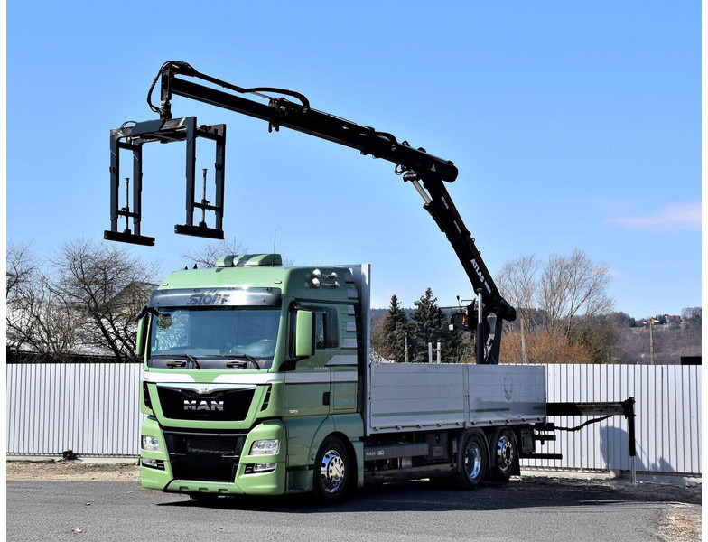 MAN TGX 26.440 Pritsche 6,60 m* ATLAS 125.2V-A12VB - Sal/ Açık kasa kamyon, Vinçli kamyon: fotoğraf 2 MAN TGX 26.440 Pritsche 6,60 m* ATLAS 125.2V-A12VB - Sal/ Açık kasa kamyon, Vinçli kamyon: fotoğraf 2