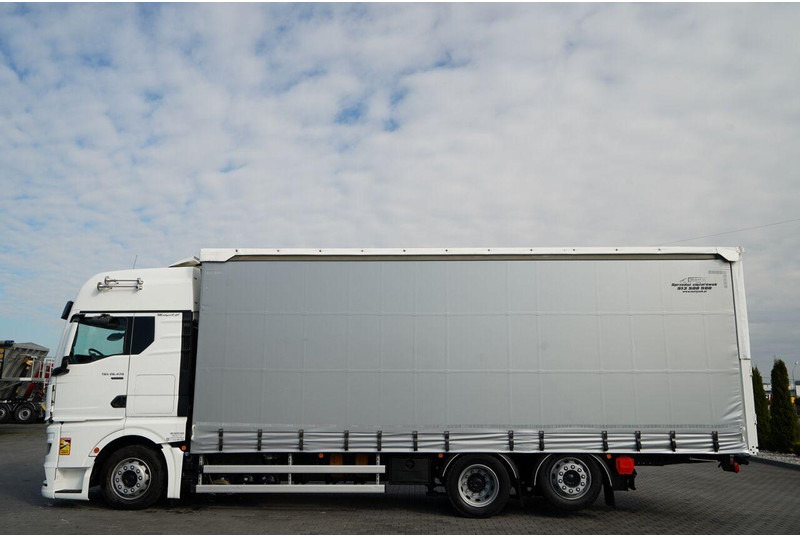 MAN TGX 26.470 / 6x2 / FIRANKA / SOLÓWKA / 6x2 / 120 m3 / OŚ PODNOSZ - Tenteli kamyon: fotoğraf 3 MAN TGX 26.470 / 6x2 / FIRANKA / SOLÓWKA / 6x2 / 120 m3 / OŚ PODNOSZ - Tenteli kamyon: fotoğraf 3