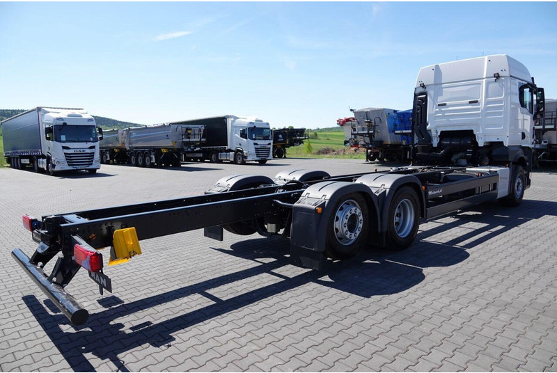 MAN TGX 26.520 / 6x2 / RAMA DŁ. 9,1M / OŚ PODNOSZONA / SKRĘTNA / DO - Şasi kamyon: fotoğraf 5 MAN TGX 26.520 / 6x2 / RAMA DŁ. 9,1M / OŚ PODNOSZONA / SKRĘTNA / DO - Şasi kamyon: fotoğraf 5