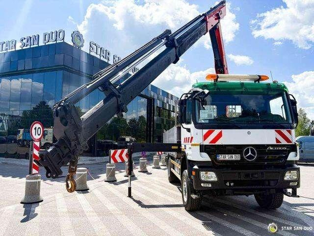 Mercedes-Benz ACTROS 2044A 4x4 Palfinger PK 20002 hds Crane - Sal/ Açık kasa kamyon, Vinçli kamyon: fotoğraf 4 Mercedes-Benz ACTROS 2044A 4x4 Palfinger PK 20002 hds Crane - Sal/ Açık kasa kamyon, Vinçli kamyon: fotoğraf 4